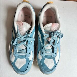 Jordan Air 200E Summit White Worn Blue Atmosphere Sneakers Size 11 Retro Style